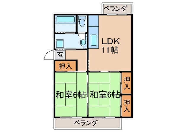 Ｃａｓａ辻久の物件間取画像